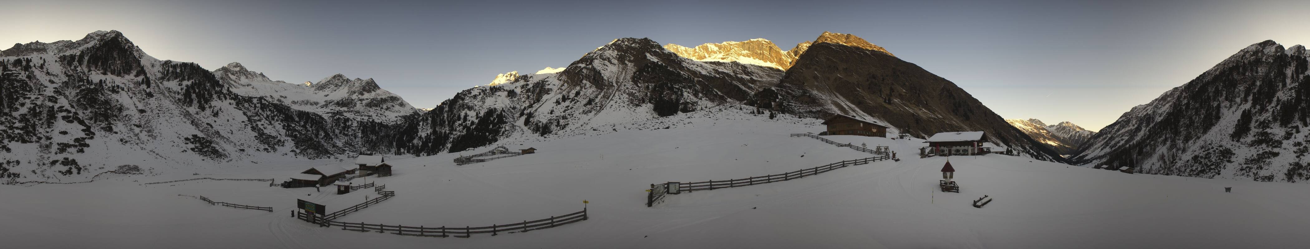 Archiv Foto Webcam Oberiss Alm im Stubaier Oberbergtal