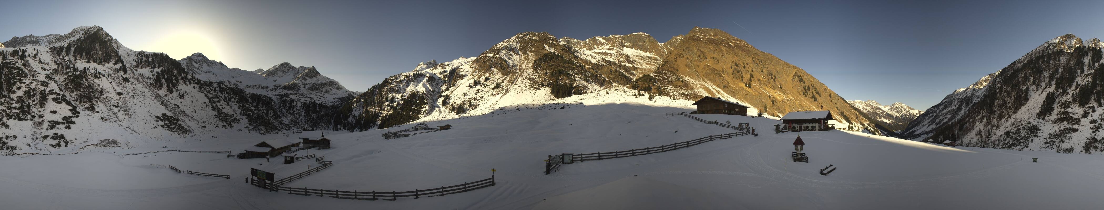 Archiv Foto Webcam Oberiss Alm im Stubaier Oberbergtal