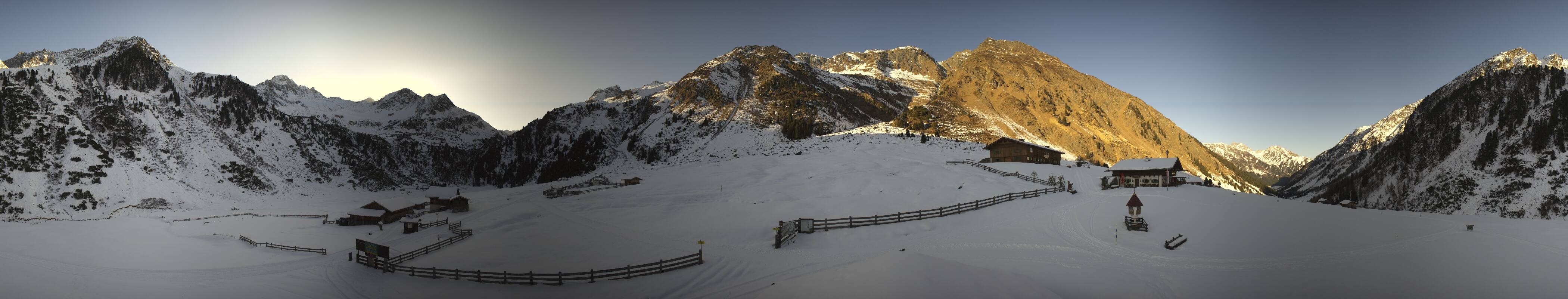 Archiv Foto Webcam Oberiss Alm im Stubaier Oberbergtal