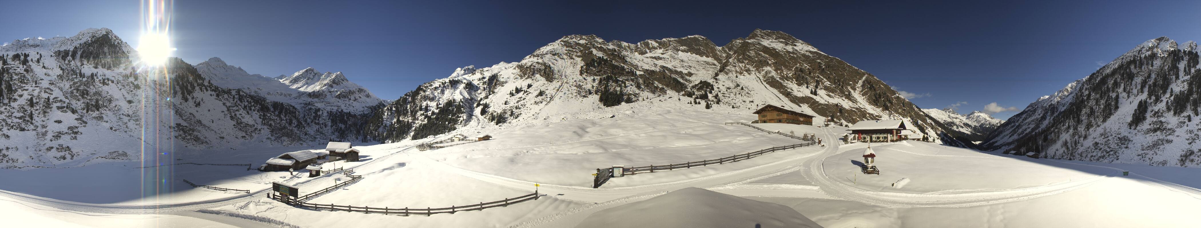 Archiv Foto Webcam Oberiss Alm im Stubaier Oberbergtal