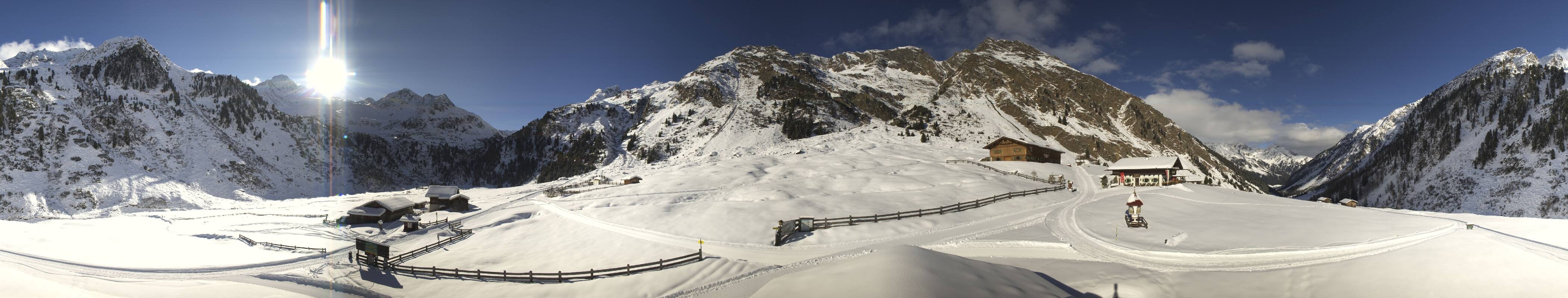 Archiv Foto Webcam Oberiss Alm im Stubaier Oberbergtal