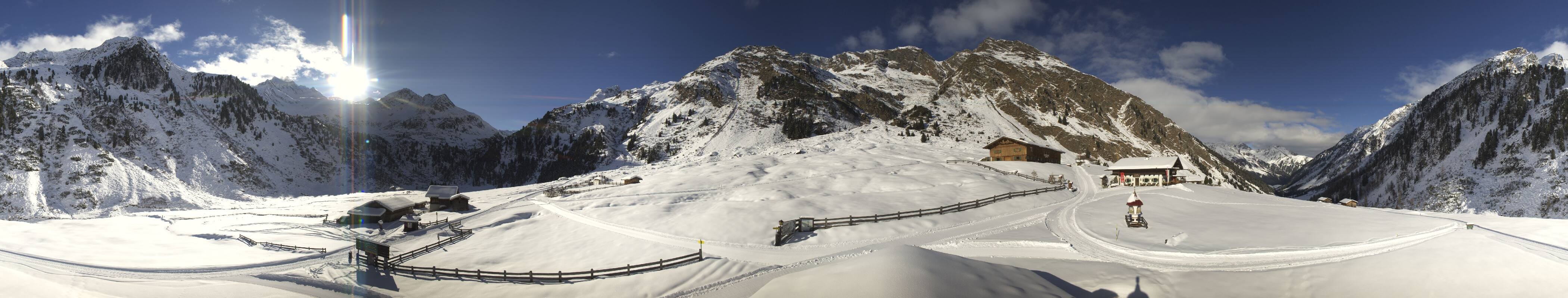 Archiv Foto Webcam Oberiss Alm im Stubaier Oberbergtal