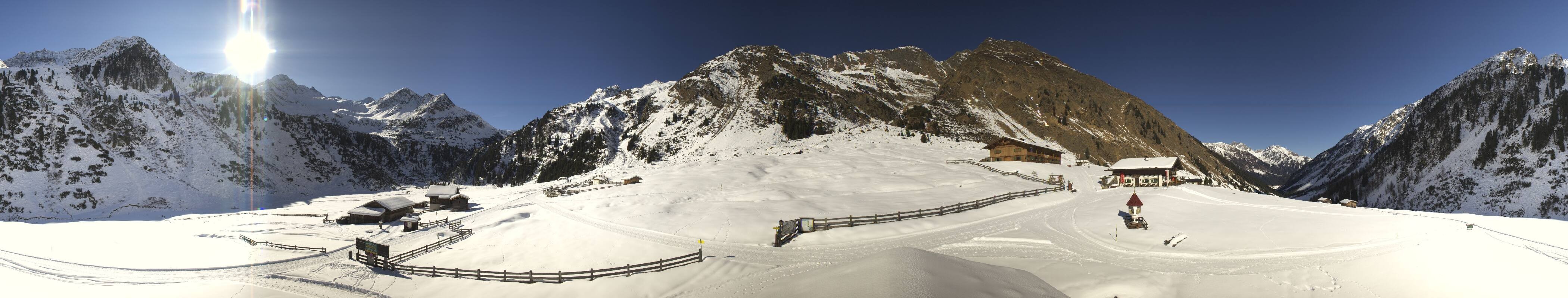 Archiv Foto Webcam Oberiss Alm im Stubaier Oberbergtal