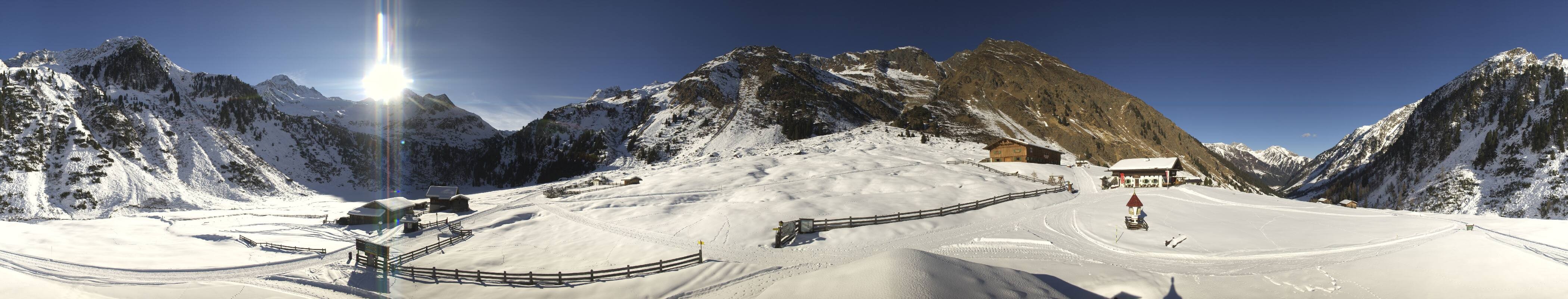 Archiv Foto Webcam Oberiss Alm im Stubaier Oberbergtal