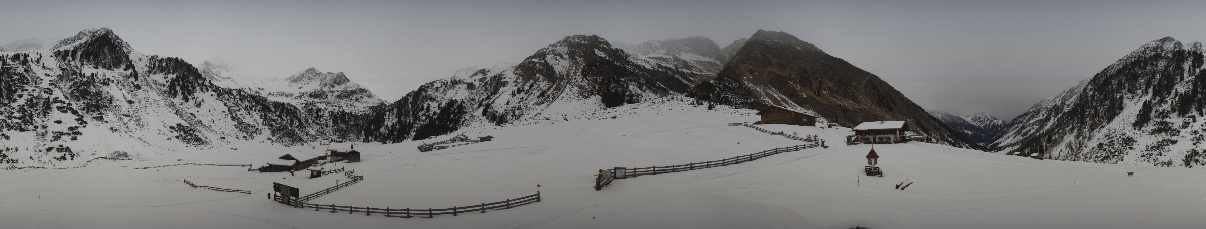 Archiv Foto Webcam Oberiss Alm im Stubaier Oberbergtal