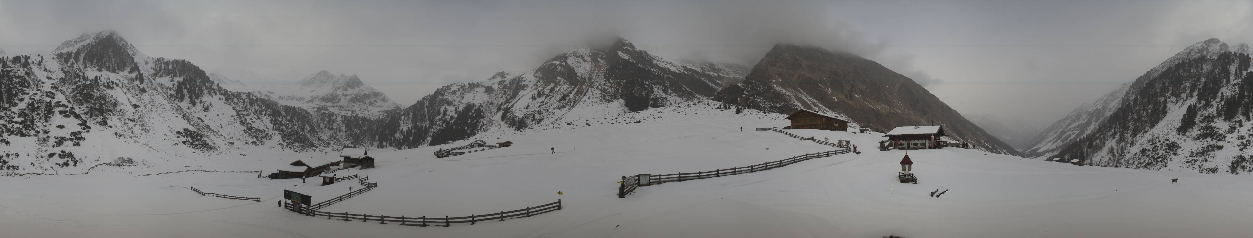 Archiv Foto Webcam Oberiss Alm im Stubaier Oberbergtal