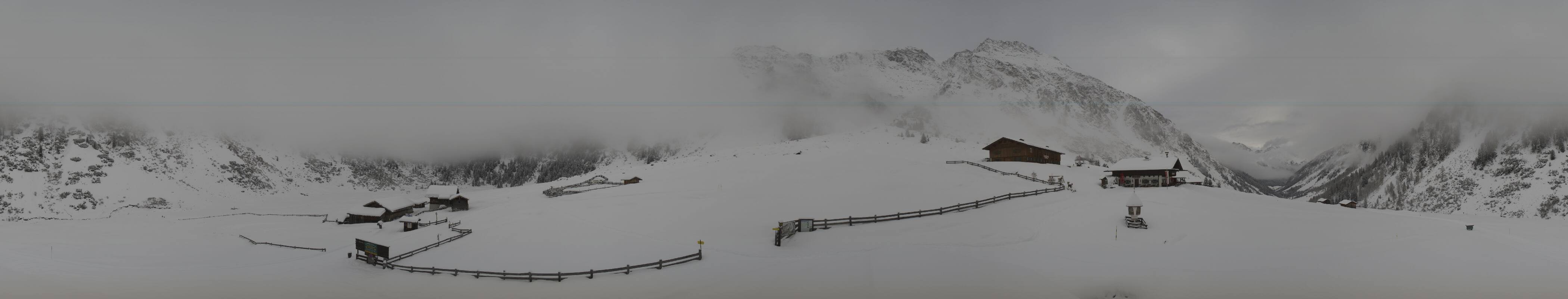 Archiv Foto Webcam Oberiss Alm im Stubaier Oberbergtal