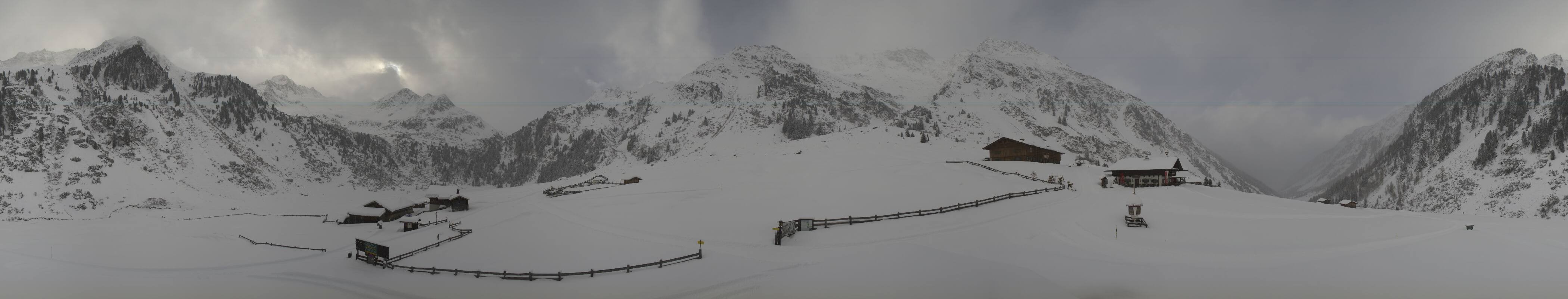 Archiv Foto Webcam Oberiss Alm im Stubaier Oberbergtal