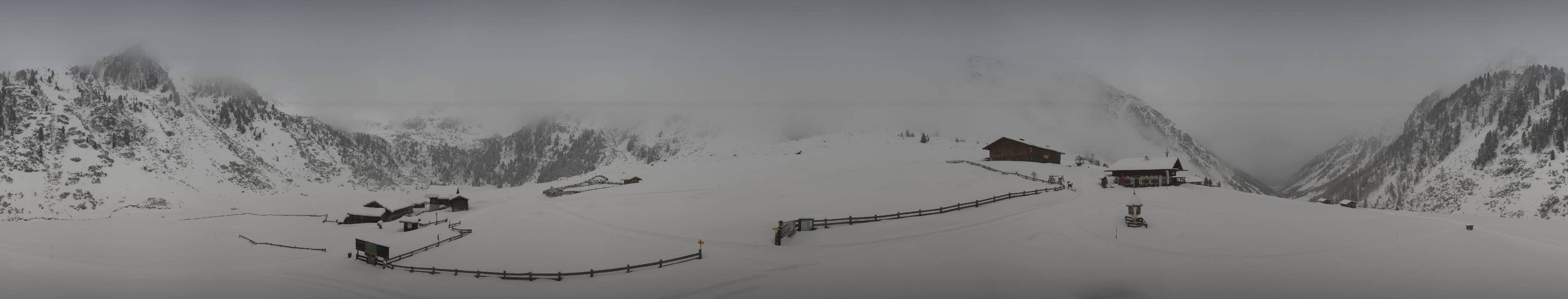 Archiv Foto Webcam Oberiss Alm im Stubaier Oberbergtal