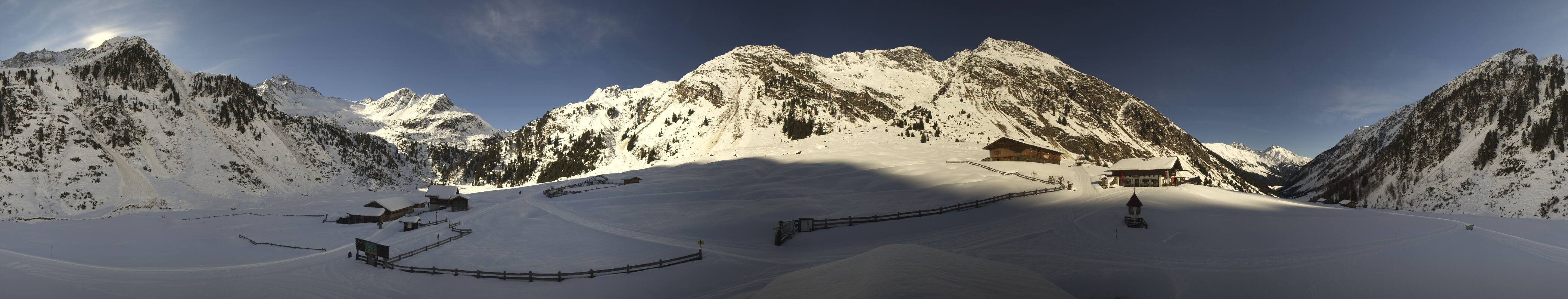 Archiv Foto Webcam Oberiss Alm im Stubaier Oberbergtal