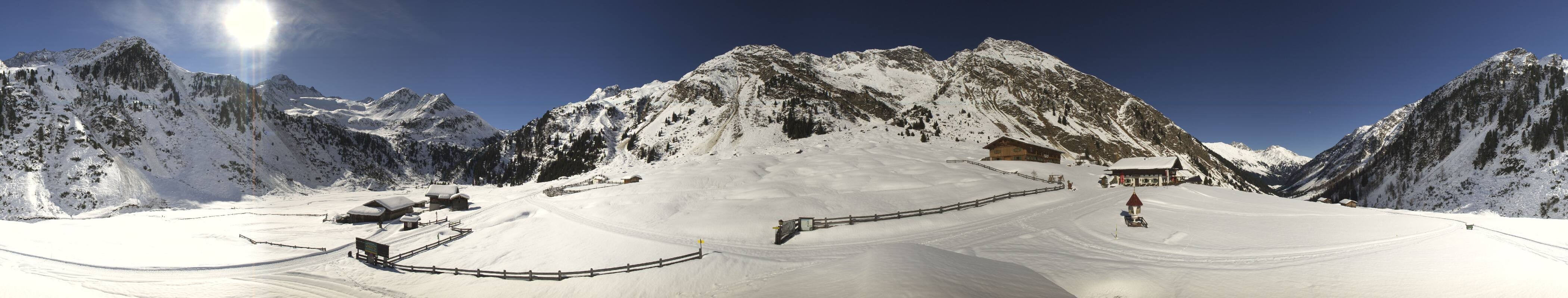 Archiv Foto Webcam Oberiss Alm im Stubaier Oberbergtal