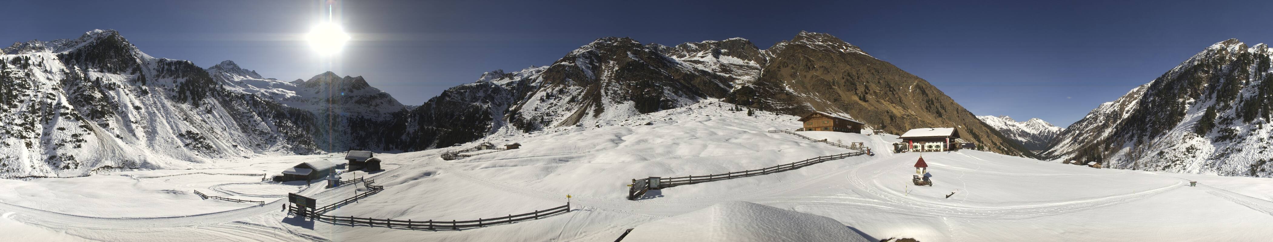 Archived image Webcam Stubai Oberberg valley - Oberiss Alm