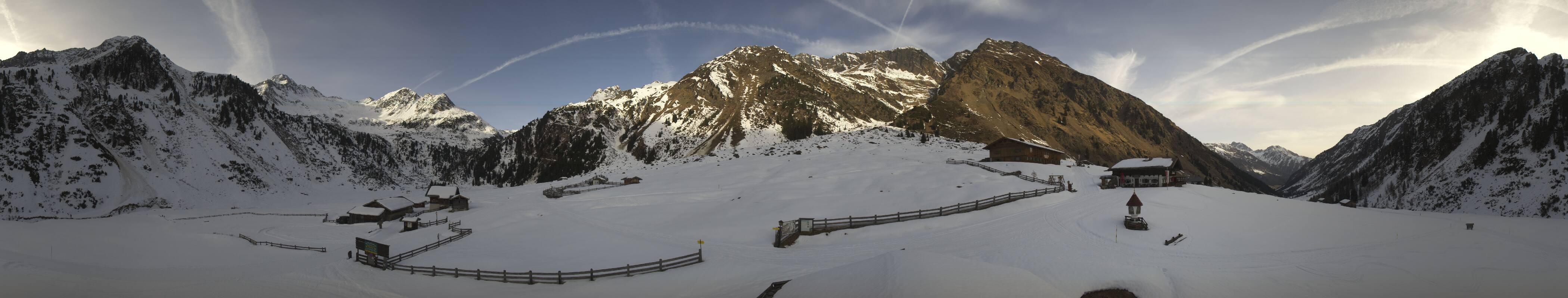 Archiv Foto Webcam Oberiss Alm im Stubaier Oberbergtal