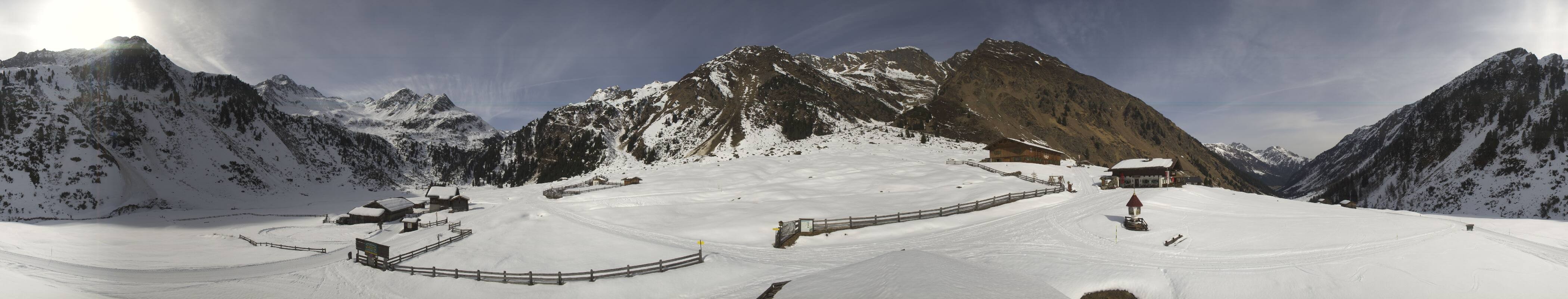 Archiv Foto Webcam Oberiss Alm im Stubaier Oberbergtal