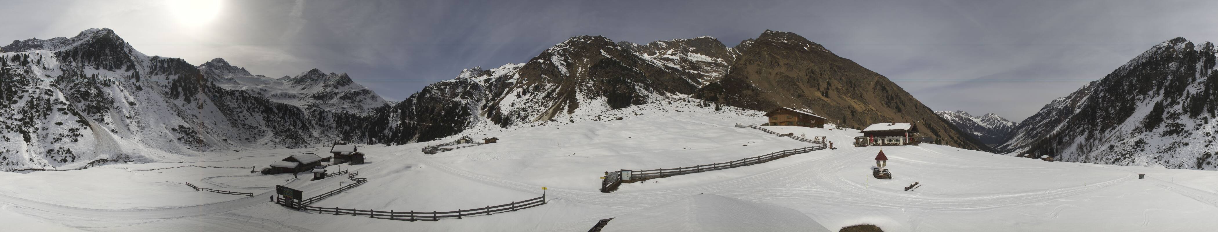 Archiv Foto Webcam Oberiss Alm im Stubaier Oberbergtal