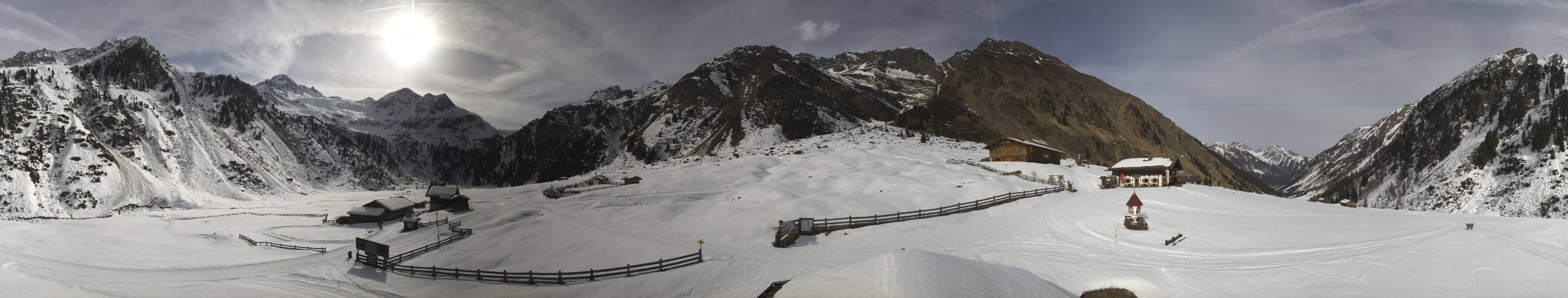 Archiv Foto Webcam Oberiss Alm im Stubaier Oberbergtal