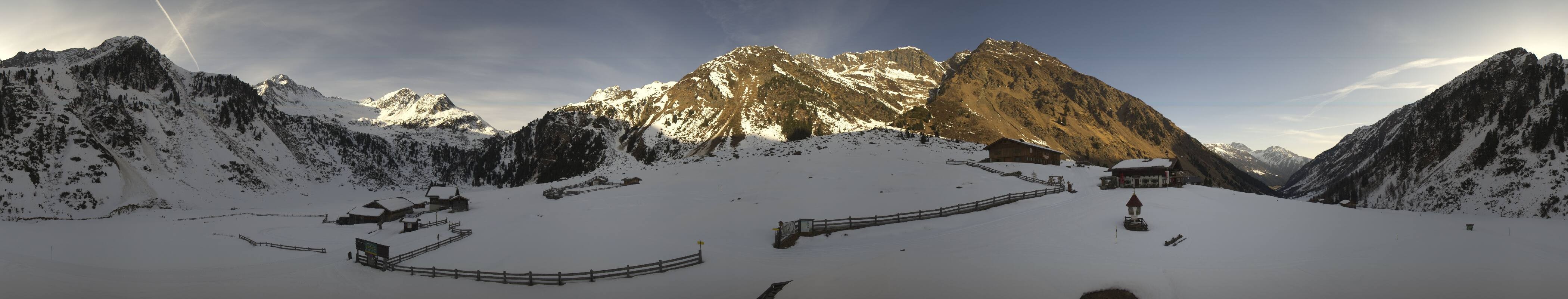 Archiv Foto Webcam Oberiss Alm im Stubaier Oberbergtal