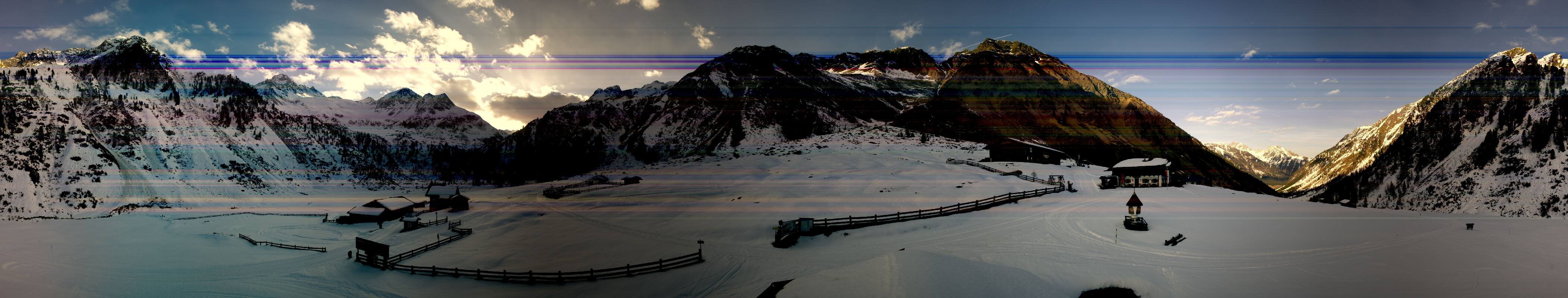 Archiv Foto Webcam Oberiss Alm im Stubaier Oberbergtal