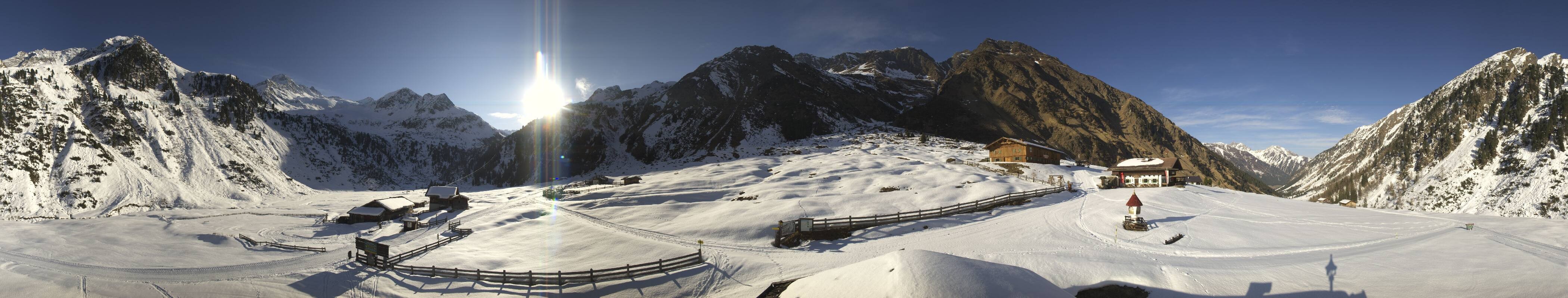 Archived image Webcam Stubai Oberberg valley - Oberiss Alm
