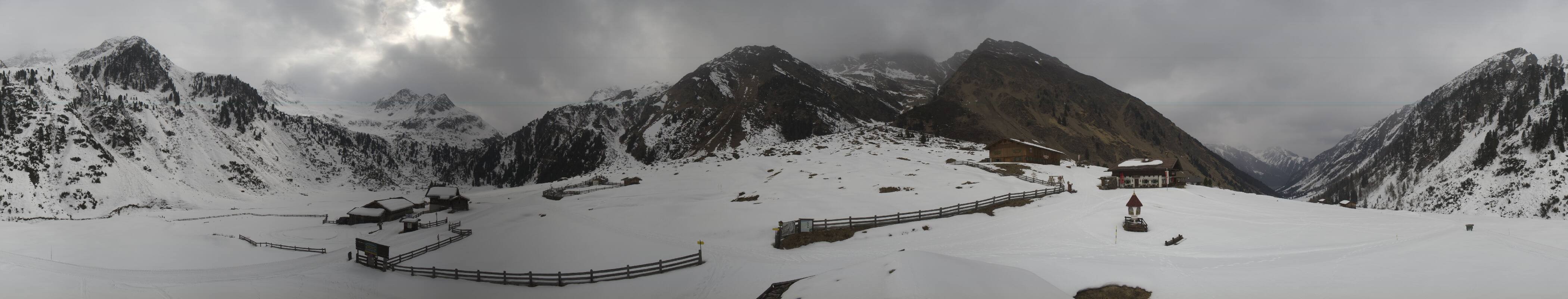 Archived image Webcam Stubai Oberberg valley - Oberiss Alm