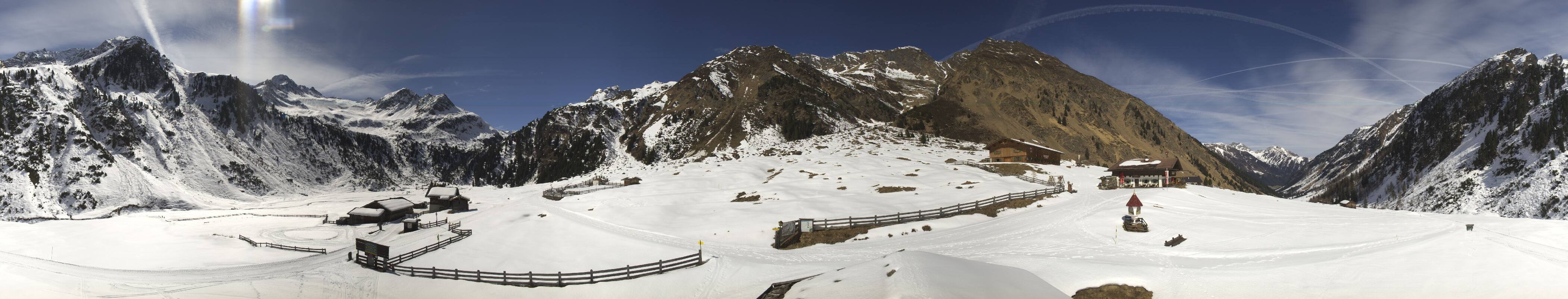 Archiv Foto Webcam Oberiss Alm im Stubaier Oberbergtal