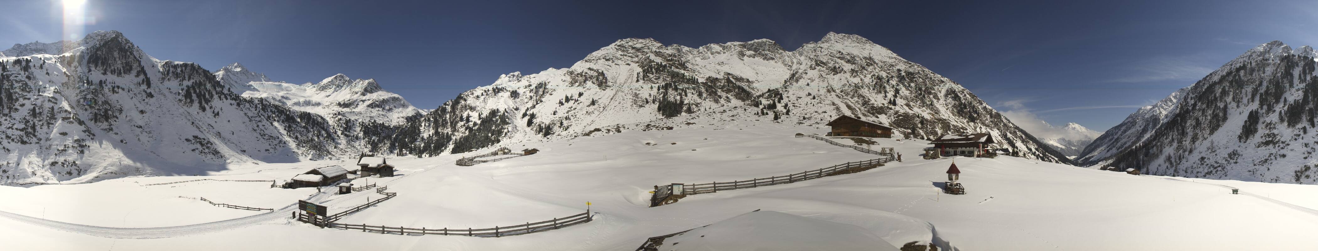 Archived image Webcam Stubai Oberberg valley - Oberiss Alm