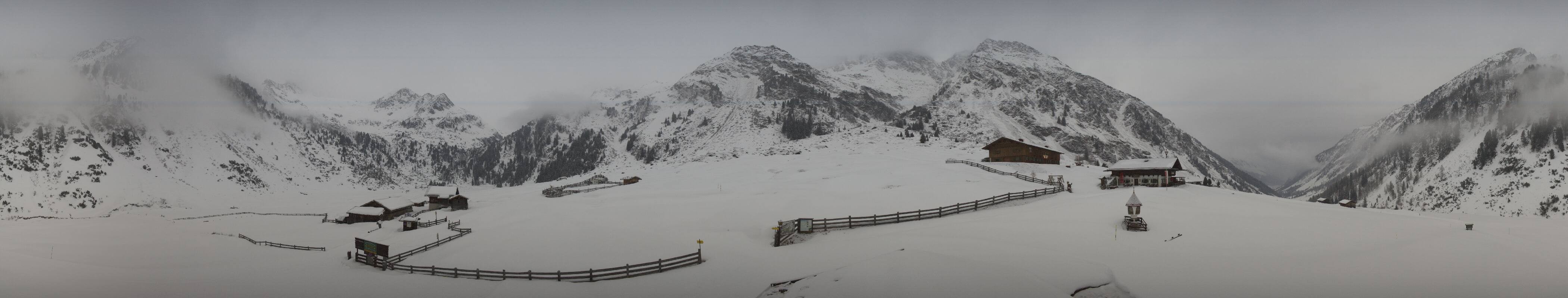 Archiv Foto Webcam Oberiss Alm im Stubaier Oberbergtal