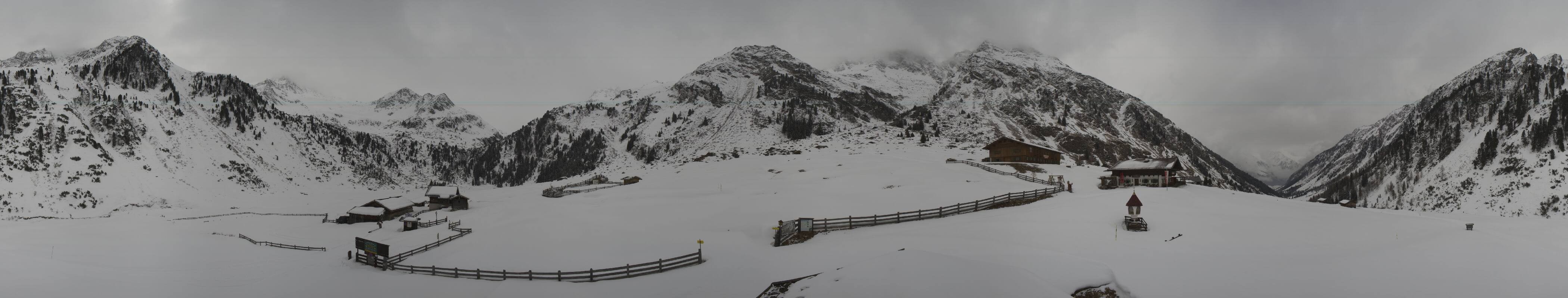 Archiv Foto Webcam Oberiss Alm im Stubaier Oberbergtal