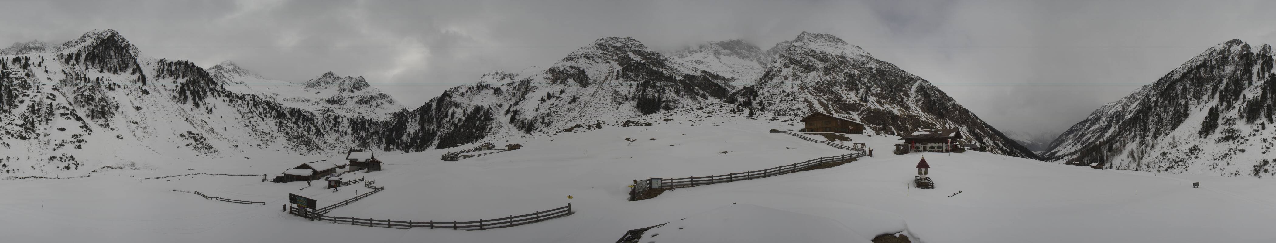 Archiv Foto Webcam Oberiss Alm im Stubaier Oberbergtal