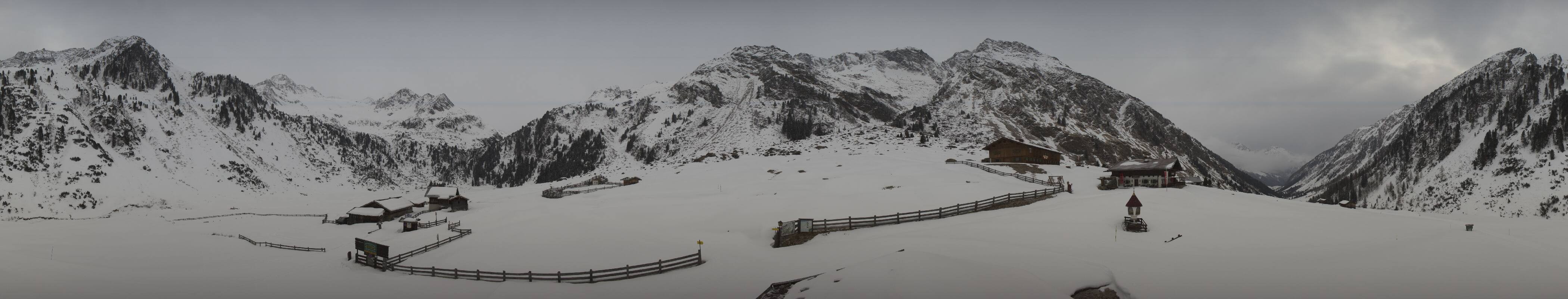 Archiv Foto Webcam Oberiss Alm im Stubaier Oberbergtal