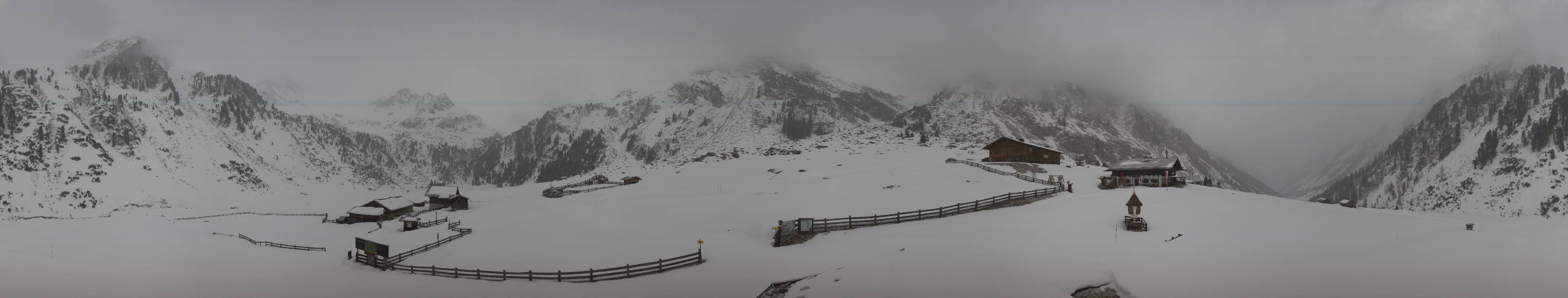 Archiv Foto Webcam Oberiss Alm im Stubaier Oberbergtal