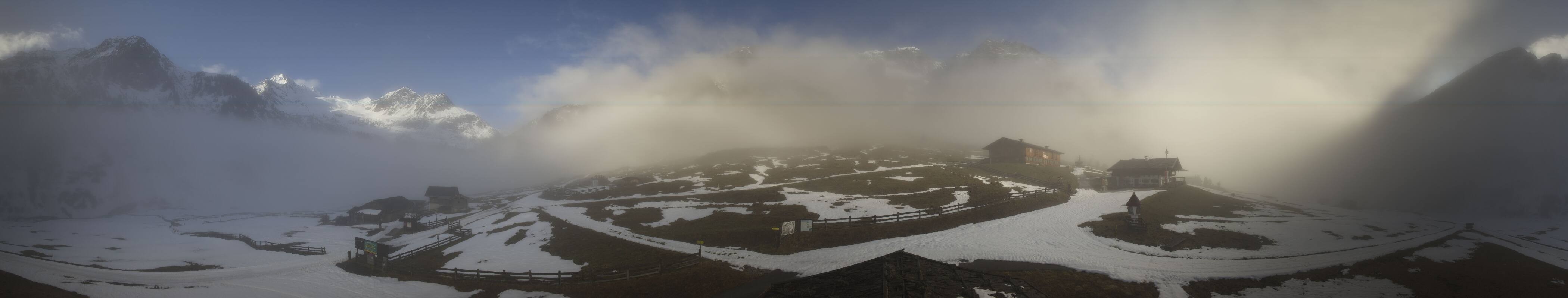Archived image Webcam Stubai Oberberg valley - Oberiss Alm
