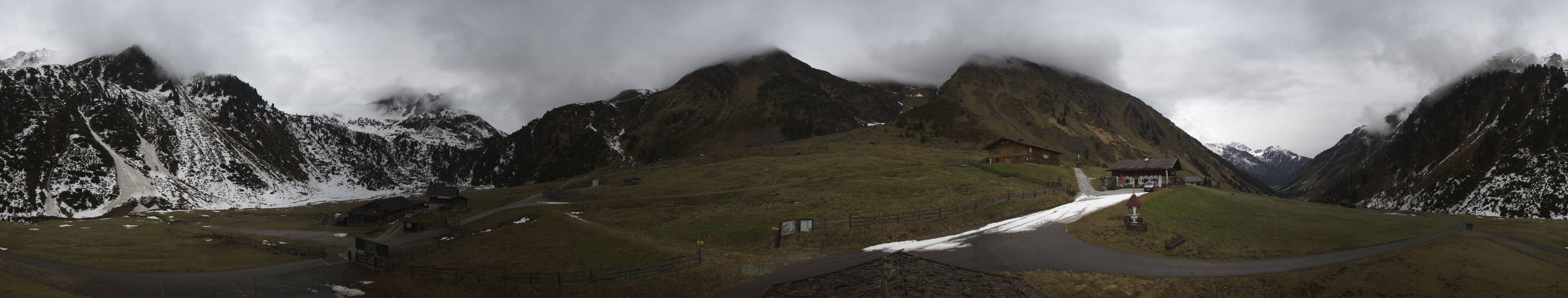 Archiv Foto Webcam Oberiss Alm im Stubaier Oberbergtal