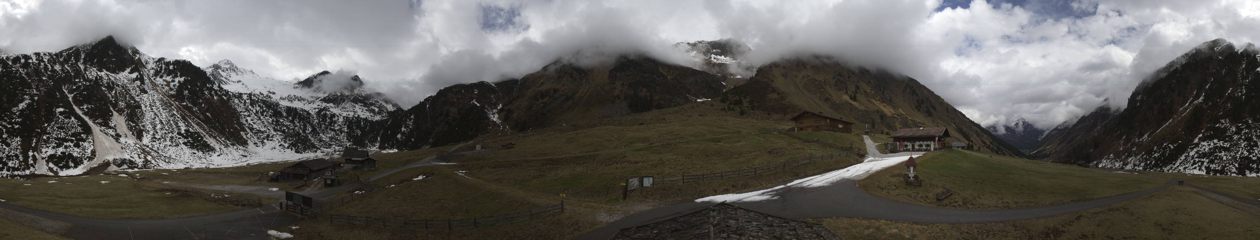 Archiv Foto Webcam Oberiss Alm im Stubaier Oberbergtal