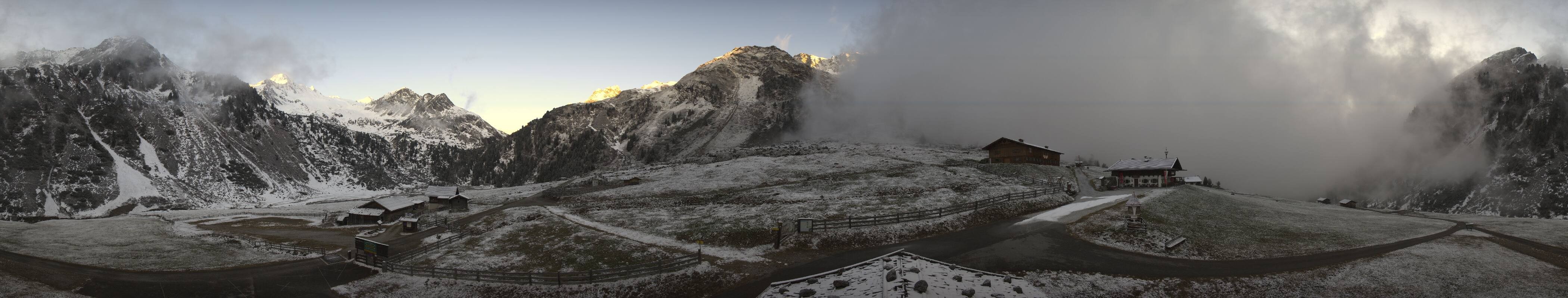 Archiv Foto Webcam Oberiss Alm im Stubaier Oberbergtal