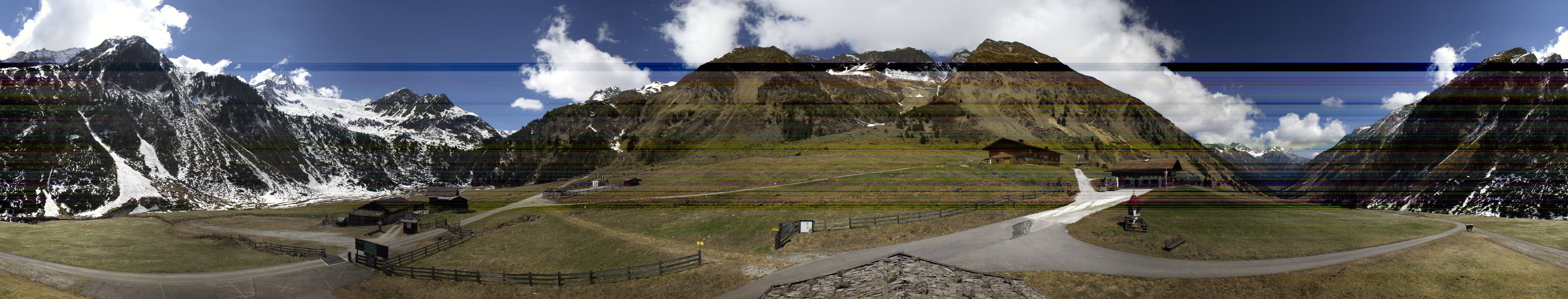 Archiv Foto Webcam Oberiss Alm im Stubaier Oberbergtal