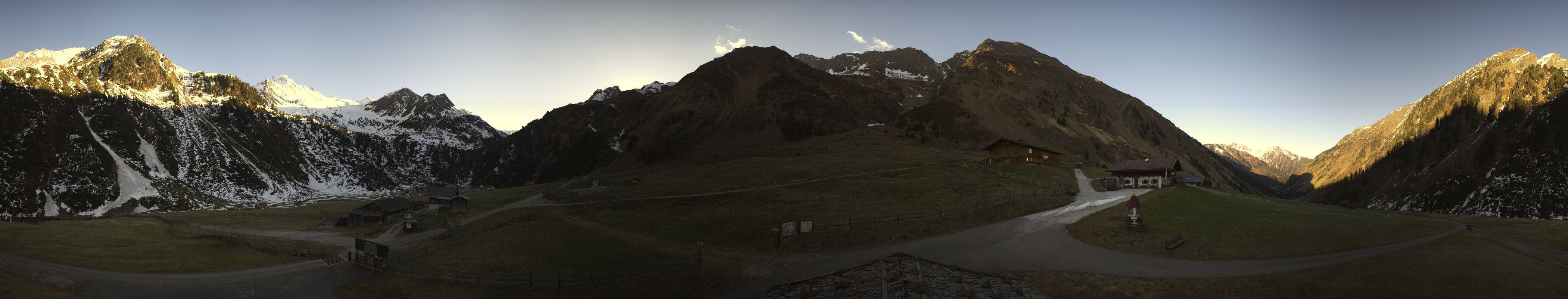 Archiv Foto Webcam Oberiss Alm im Stubaier Oberbergtal