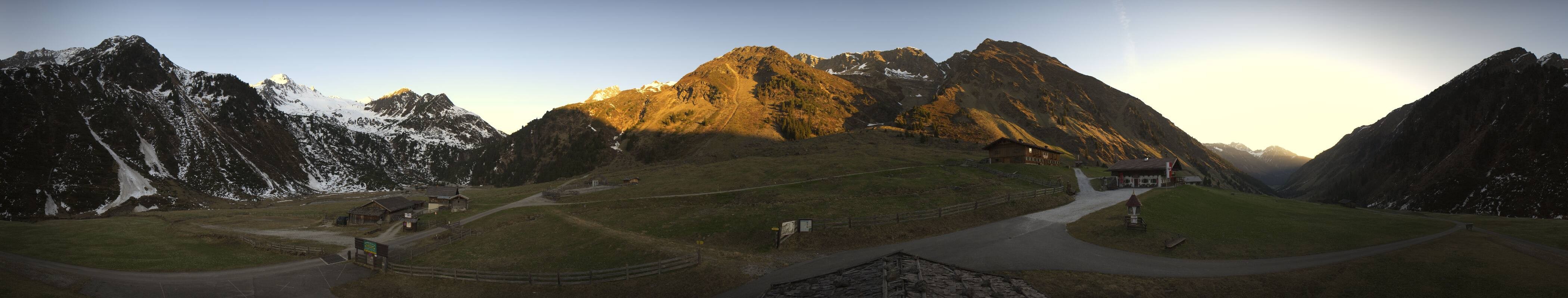 Archiv Foto Webcam Oberiss Alm im Stubaier Oberbergtal