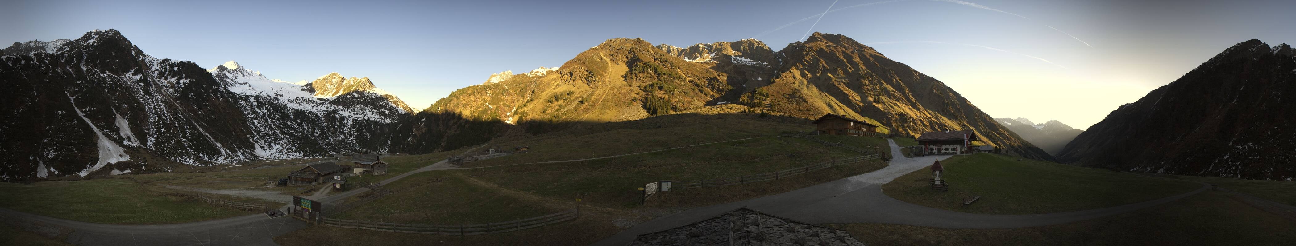 Archiv Foto Webcam Oberiss Alm im Stubaier Oberbergtal