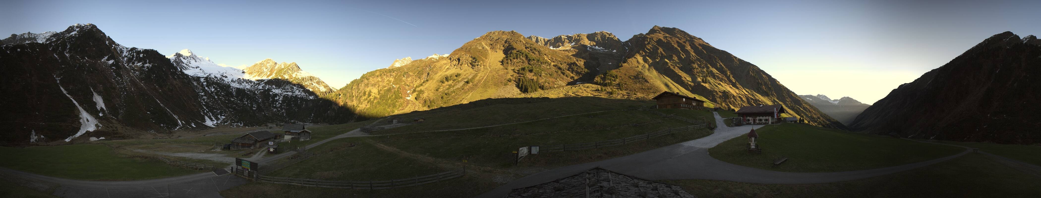 Archiv Foto Webcam Oberiss Alm im Stubaier Oberbergtal