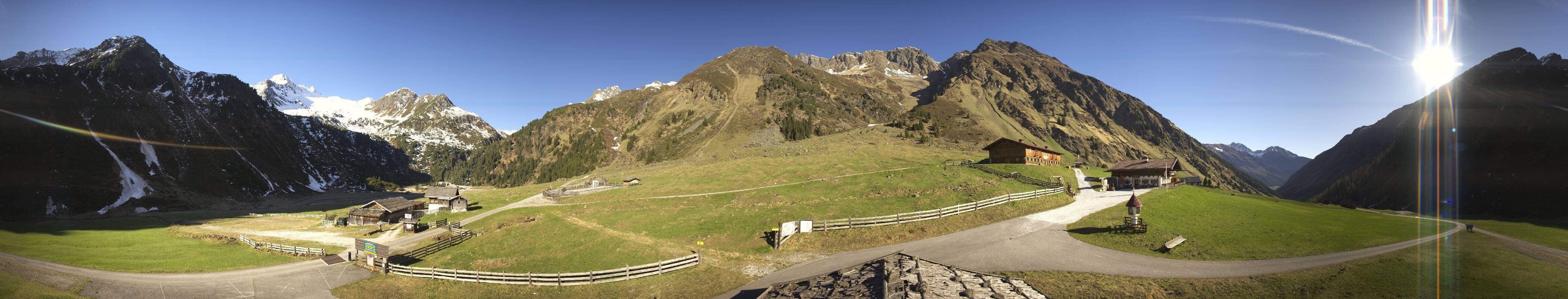 Archiv Foto Webcam Oberiss Alm im Stubaier Oberbergtal