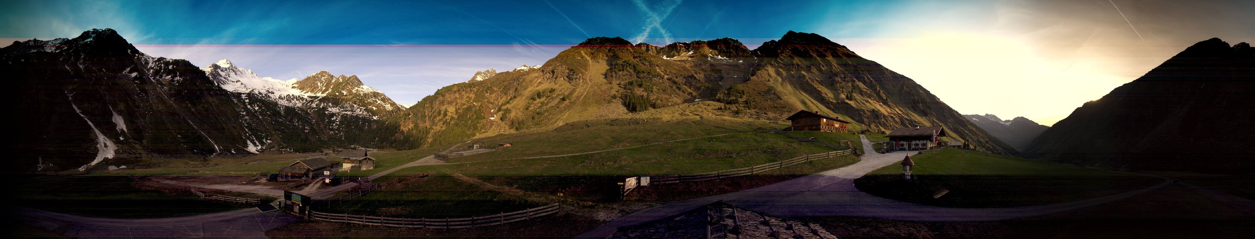 Archiv Foto Webcam Oberiss Alm im Stubaier Oberbergtal