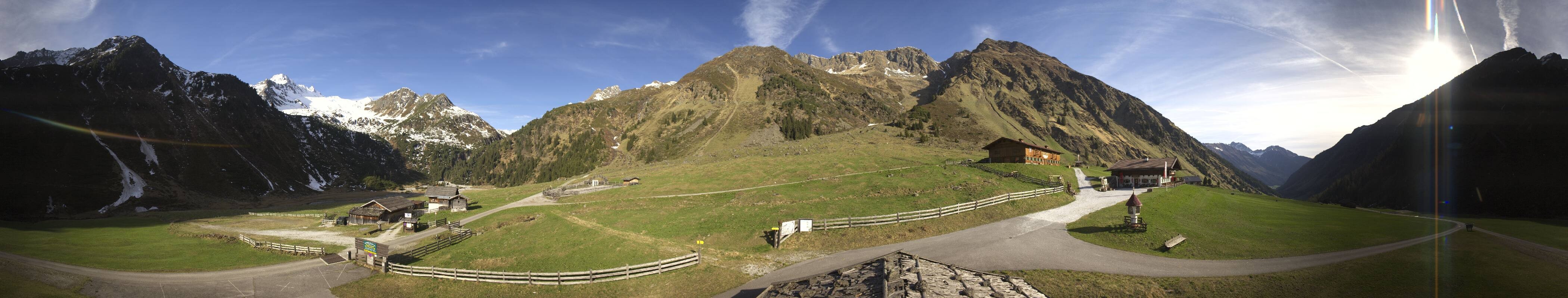 Archiv Foto Webcam Oberiss Alm im Stubaier Oberbergtal