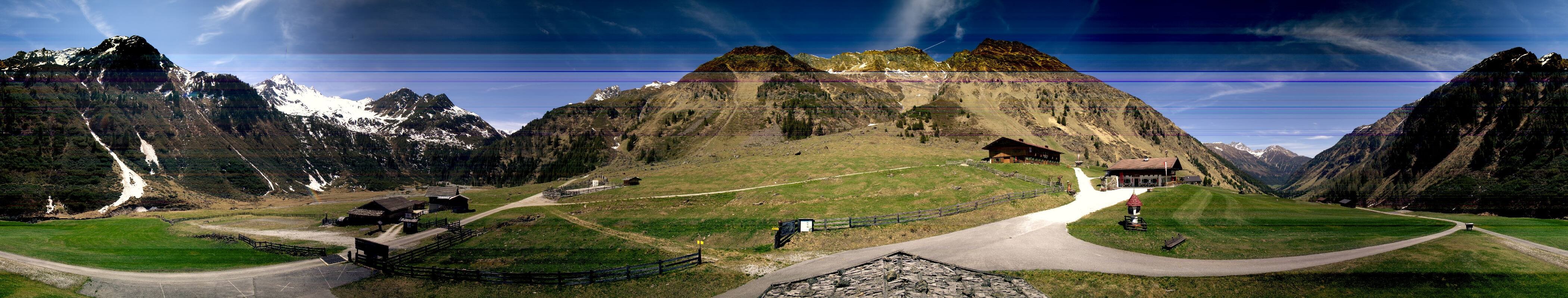 Archiv Foto Webcam Oberiss Alm im Stubaier Oberbergtal