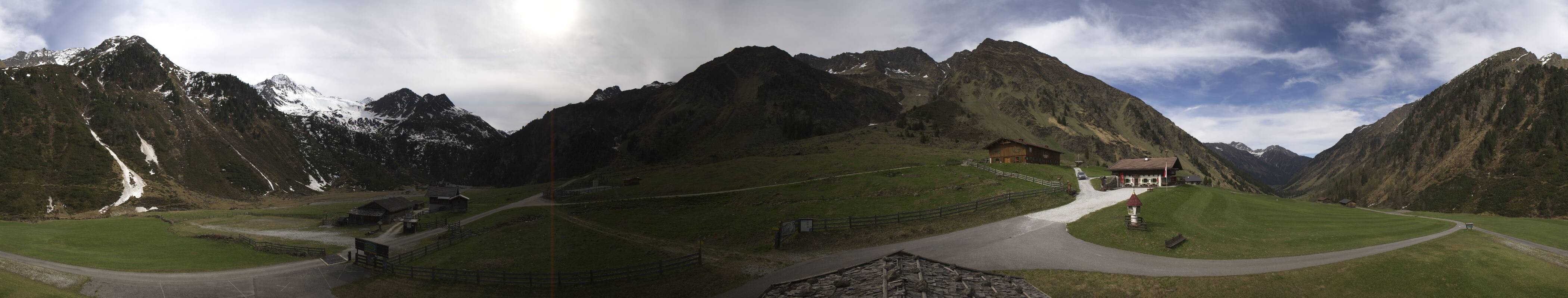 Archiv Foto Webcam Oberiss Alm im Stubaier Oberbergtal