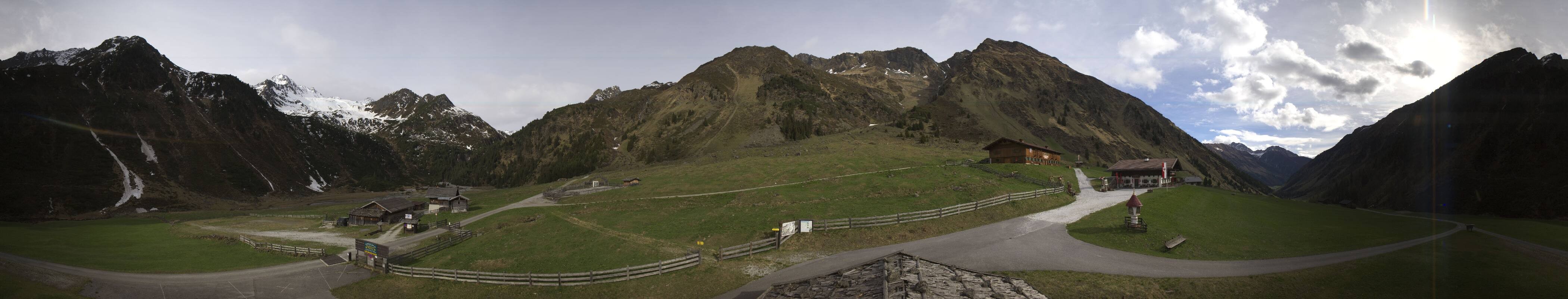Archiv Foto Webcam Oberiss Alm im Stubaier Oberbergtal