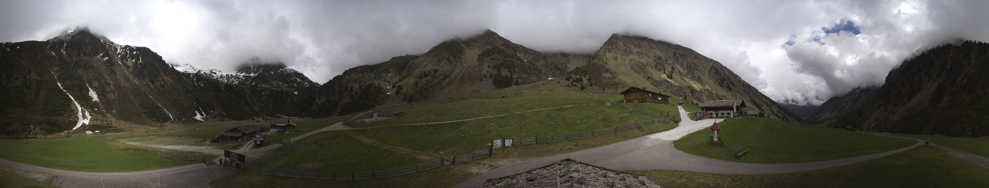 Archiv Foto Webcam Oberiss Alm im Stubaier Oberbergtal
