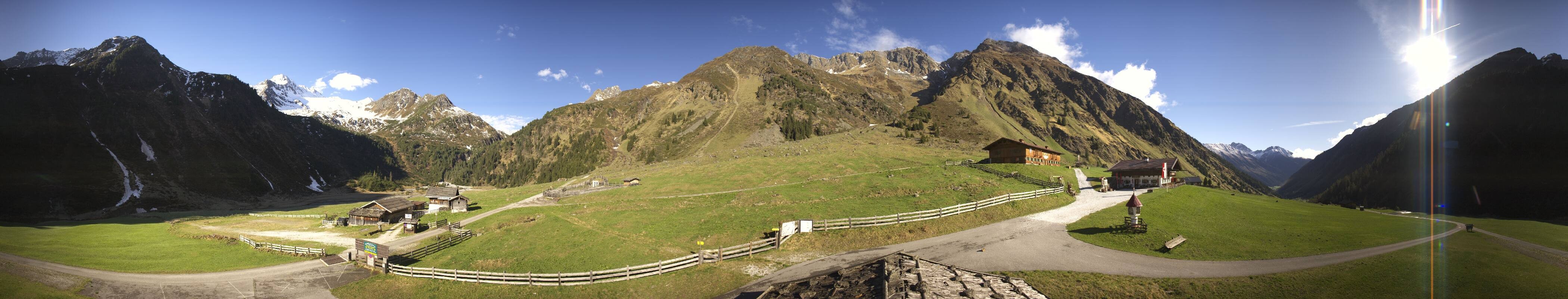Archiv Foto Webcam Oberiss Alm im Stubaier Oberbergtal