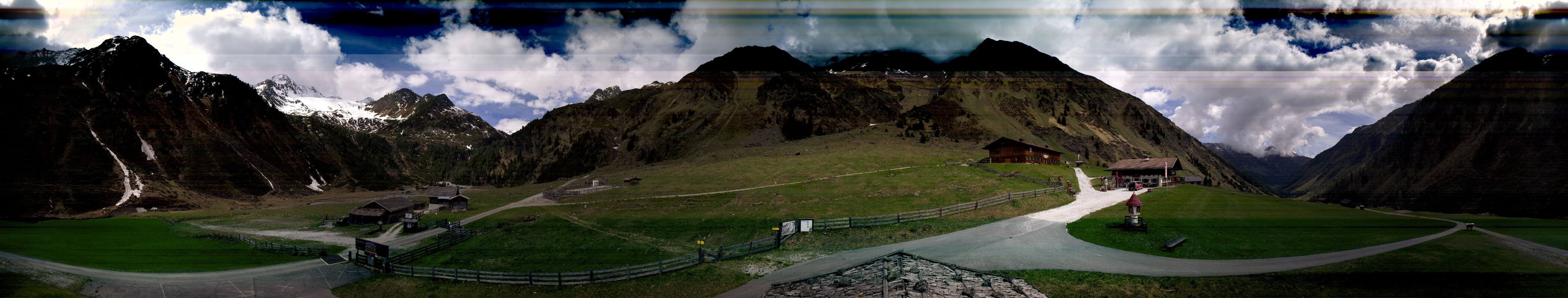 Archiv Foto Webcam Oberiss Alm im Stubaier Oberbergtal