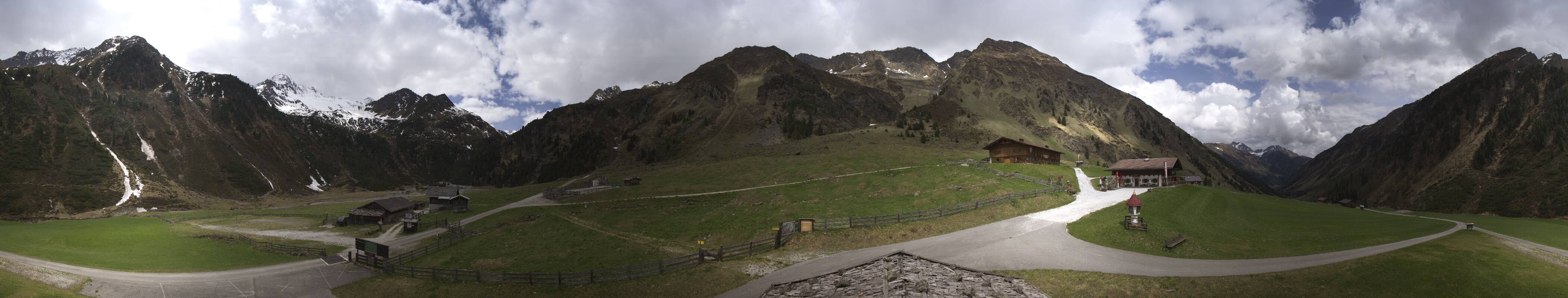 Archiv Foto Webcam Oberiss Alm im Stubaier Oberbergtal